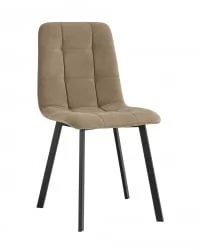 Стул Оливер Скуаре велюр Капучино / Oliver Square